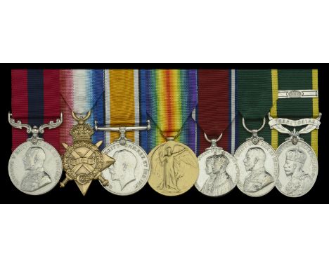 A Great War ‘Arras operations’ D.C.M. group of seven awarded to Sergeant J. Walker, 7th Battalion, Argyll and Sutherland High