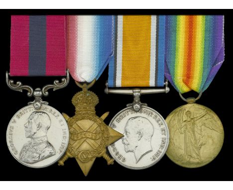 A Great War ‘Battle of Cambrai’ D.C.M. group of four awarded to Sergeant H. W. Chatt, 12th Battalion, King’s Royal Rifle Corp