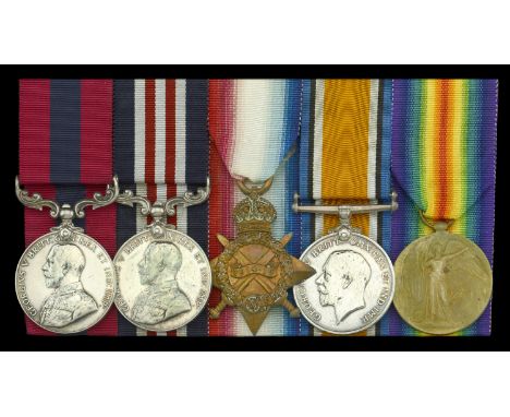 A Great War ‘Western Front 1918’ D.C.M., M.M. group of five awarded to Private G. A. Skippen, 9th Battalion, Essex Regiment  