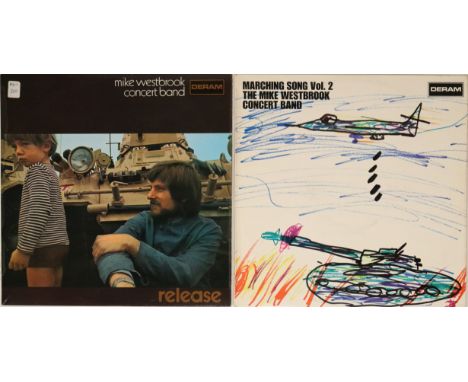 THE MIKE WESTBROOK CONCERT BAND - DERAM LPs. Excellent pack of 2 x original UK Deram LPs featuring The Mike Westbrook Concert