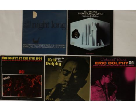 ERIC DOLPHY/KENNY BURRELL ALL-STARS - UK LPs. Fantastic selection of 5 x original/early UK pressings introducing Eric Dolphy 