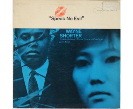 WAYNE SHORTER - SPEAK NO EVIL LP (BLUE NOTE BLP 4194 - EARLY US PRESSING). Great example of the 1966 LP introducing Wayne Sho