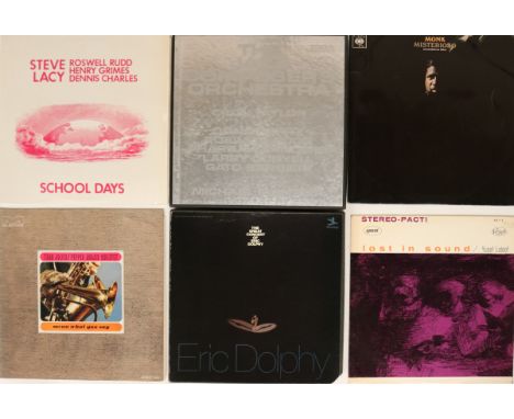 MODERN JAZZ / BEBOP / HARD BOP - LPs/BOX SETS. Fab collection of 63 x LPs and 2 x box sets. Artists/titles include Steve Lacy