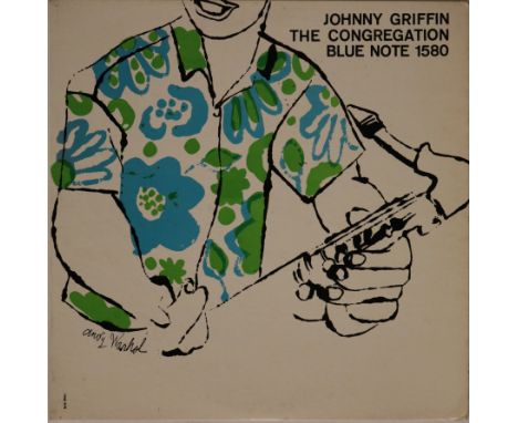 JOHNNY GRIFFIN - THE CONGREGATION LP (BLUE NOTE BLP 1580 - ORIGINAL US PRESSING, ANDY WARHOL SLEEVE DESIGN). In session with 