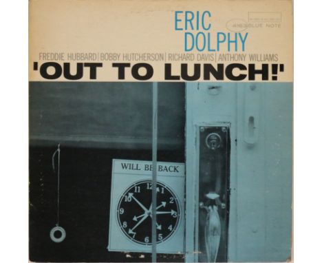 ERIC DOLPHY - OUT TO LUNCH LP (BLUE NOTE BLP 4163 - ORIGINAL US PRESSING). Great example original US pressing of the brillian