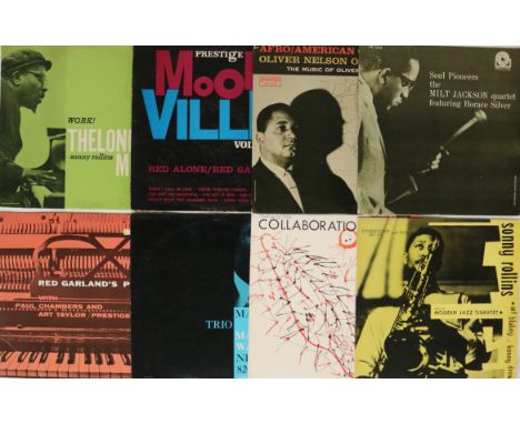 PRESTIGE RECORDS COLLECTION - LPs. Fantastic collection of about 64 x LPs. Artist/titles include Thelonious Monk &amp; Sonny 