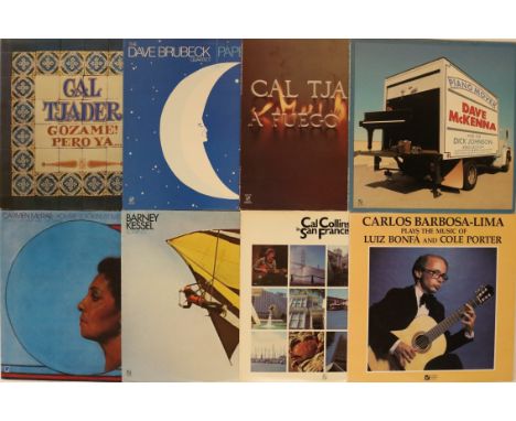 CONCORD JAZZ PICANTE COLLECTION - LPs. Spicy collection of about 84 x LPs. Artists/titles include Plas Johnson, Charlie Byrd,
