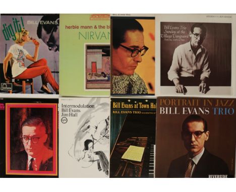 BILL EVANS COLLECTION - LPs. Smart bundle of 15 x LPs. Artists/titles include Dig It! (FJL.104, Ex/VG+), Tio '65 (x2: VLP 909