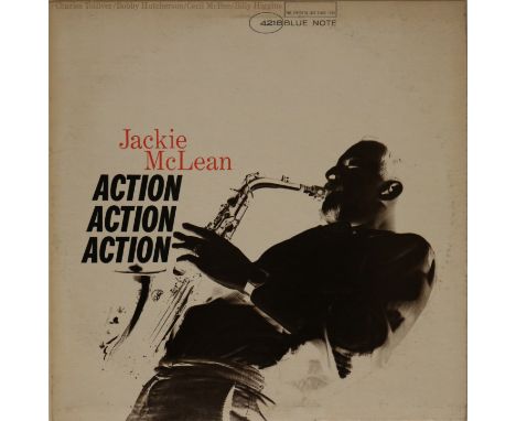 JACKIE MCLEAN - ACTION LP (BLUE NOTE BLP 4218 - ORIGINAL US PRESSING). On the scene and very much in action with Jackie Mclea