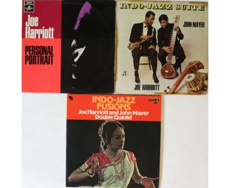 JOE HARRIOTT SELECTION - LPs. Smart selection of 3 x LPs. Titles include Personal Portrait (original stereo UK, SCX 6249, Ex+