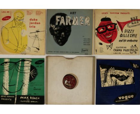 TRAD JAZZ / SWING / BLUES - 10"/7". Fantastic bundle of 15 x 7" and 5 x 10", including some artwork covers. Artists/titles in