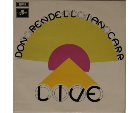 DON RENDELL/IAN CARR QUINTET - LIVE LP (ORIGINAL UK PRESSING - COLUMBIA SCX 6316). The original UK stereo pressing of the ses