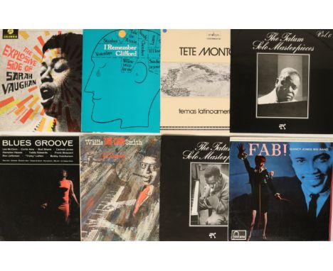 SWING / BEBOP / COOL JAZZ - Fantastic collection of about 95 x LPs. Artists/titles include Mel Torme, Sarah Vaughan, Clifford