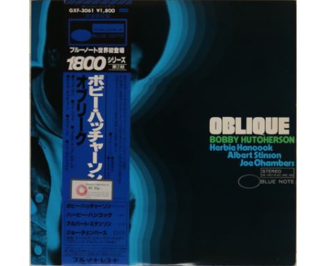 THE BLUE NOTE COLLECTION - BOBBY HUTCHERSON - OBLIQUE - (JAPANESE GXF-3061) LP. Starting this wonderful collection of Blue No