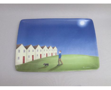 ROYAL WORCESTER, PAUL HORTON DESIGN RECTANGULAR DISH (28.5cm x 39cm)