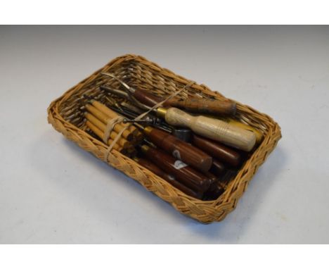 Collection of vintage wood working tools to include; Marples etc  