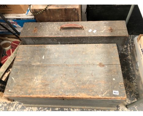 TWO TOOLS BOXES AND CONTENTS 
