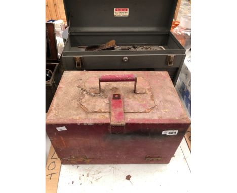 TWO TOOLS CABINETS AND CONTENTS 