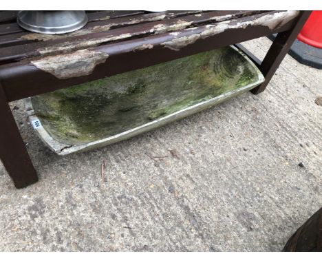 ANTIQUE WOODEN TROUGH. 