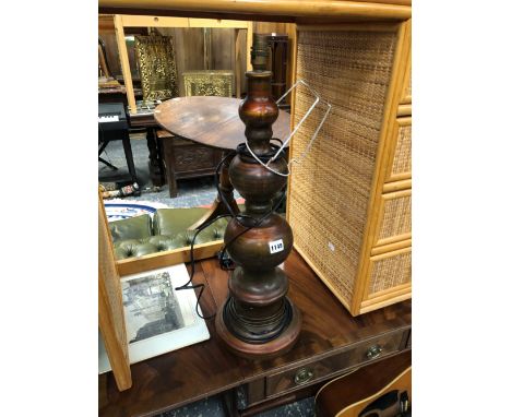 A DECORATIVE TABLE LAMP