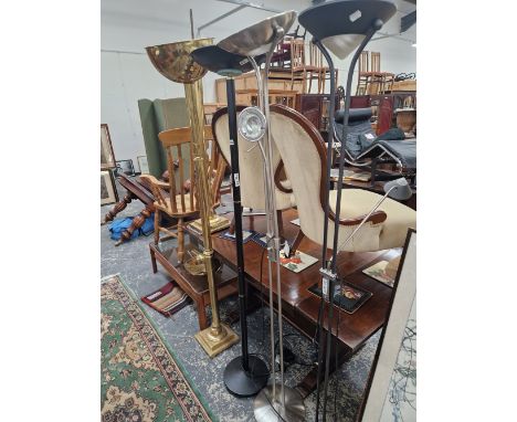 VARIOUS STANDARD LAMP UPLIGHTERS 