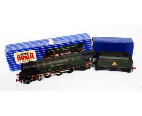 A Hornby Dublo 3-rail EDL12 'Duchess of Montrose' engine and tender (G-BG)