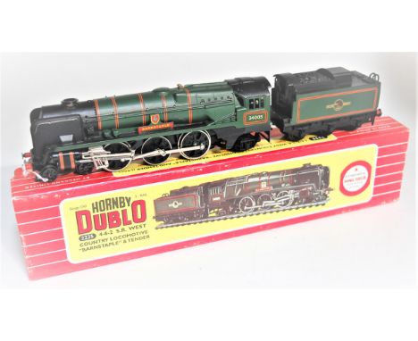 A Hornby Dublo 2235 'Barnstaple' engine and tender in a Tony Cooper box (VG-BG)