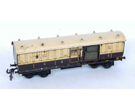 Carette for Bassett-Lowke 1911-14 L&NWR Post Office van No. 1339 some chips to sides and roof (G-VG)