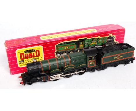 A Hornby Dublo 2-rail 2221 'Cardiff Castle' engine and tender (G-BG)