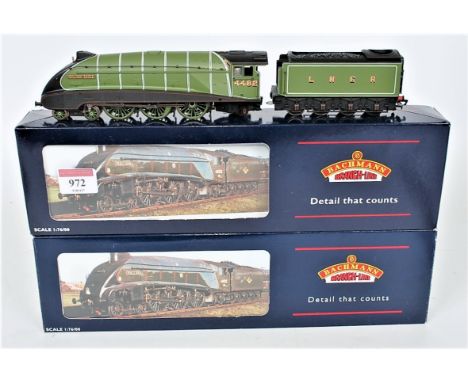 Bachmann Boxed Locomotive Group, 2 boxed examples, to include No.31-952A A4 No.2512 "Silver Fox" LNER Silver Grey, and 31-956