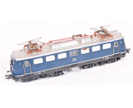 Fleischmann HO Scale model of a 1337FL Class E10134, finished in blue and silver with pantographs, loose example (G)