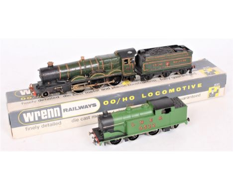 A Wrenn W2221 BR green Castle class 4-6-0 re-numbered No. 4075 and re-named 'The Somerset Light Infantry' model has been repa