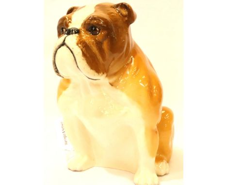Royal Doulton limited edition bulldog, 254/1000, H: 12 cm. P&amp;P Group 1 (£14+VAT for the first lot and £1+VAT for subseque