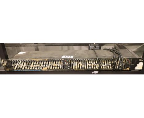 Alesis dual 1/3 octave precision equaliser. Not available for in-house P&P, contact Paul O'Hea at Mailboxes on 01925 659133Co