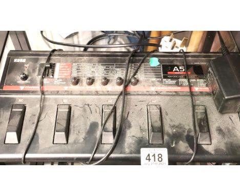 Korg multi FX pedal. P&P Group 3 (£25+VAT for the first lot and £5+VAT for subsequent lots)Condition Report: All electrical i