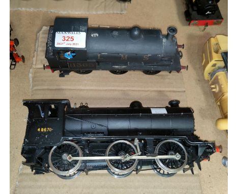 An '0' gauge LMS 0-6-0 tank engine 11365 