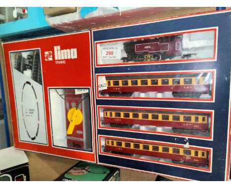 A boxed Lima Train set 