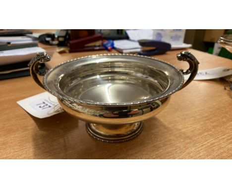  Sale Item:    SILVER ROSE BOWL   Vat Status:   No Vat   Buyers Premium:  This lot is subject to a Buyers Premium of 15% + Va