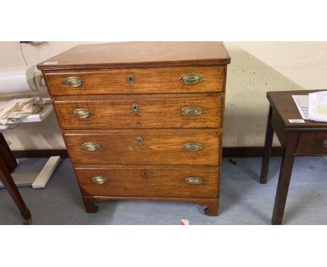  Sale Item:    OAK CHEST DRAWERS (AF)   Vat Status:   No Vat   Buyers Premium:  This lot is subject to a Buyers Premium of 15