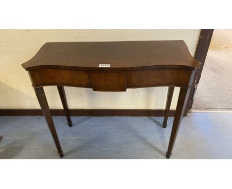  Sale Item:    HALL TABLE   Vat Status:   No Vat   Buyers Premium:  This lot is subject to a Buyers Premium of 15% + Vat @ 20