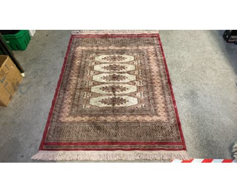  Sale Item:    RUG- SIZE 63 X 46 INCHES (AF)   Vat Status:   No Vat   Buyers Premium:  This lot is subject to a Buyers Premiu