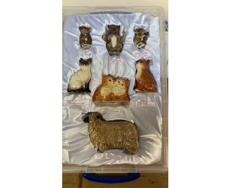  Sale Item:    CASED BESWICK ANIMALS   Vat Status:   No Vat   Buyers Premium:  This lot is subject to a Buyers Premium of 15%