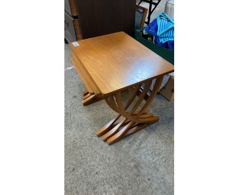  Sale Item:    TEAK NEST OF TABLES (AF)   Vat Status:   No Vat   Buyers Premium:  This lot is subject to a Buyers Premium of 