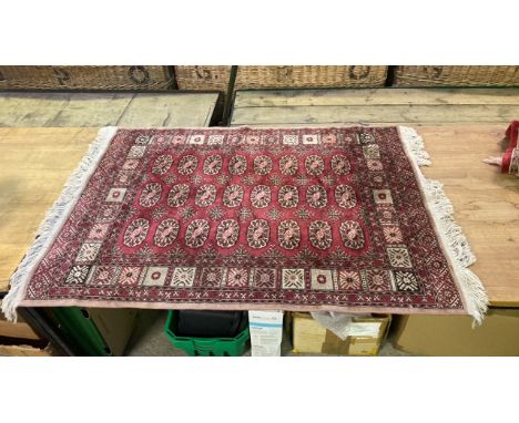  Sale Item:    RUG- SIZE 52.5 X 37.5 INCHES   Vat Status:   No Vat   Buyers Premium:  This lot is subject to a Buyers Premium