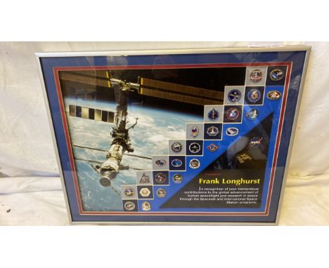  Sale Item:    FRANK LONGHURST FRAMED PRESENTATION BADGES  Vat Status:   No Vat   Buyers Premium:  This lot is subject to a B