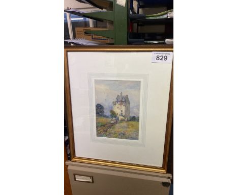  Sale Item:    W C PAINTING EMMA BLACK COXTON TOWER  Vat Status:   No Vat   Buyers Premium:  This lot is subject to a Buyers 