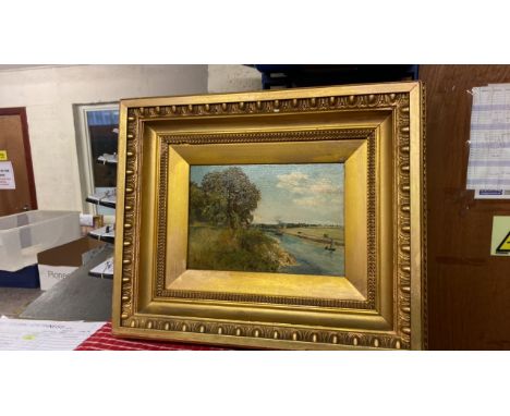  Sale Item:    OIL PAINTING BY R B VALLANCE   Vat Status:   No Vat   Buyers Premium:  This lot is subject to a Buyers Premium