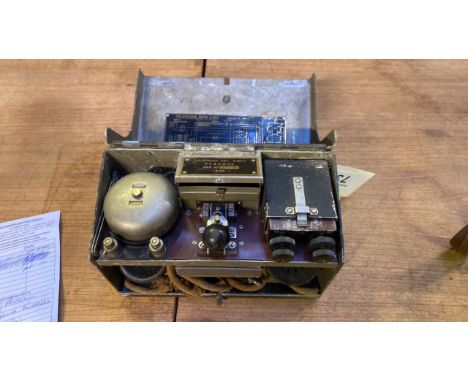  Sale Item:    TELEPHONE SET PT &amp; EW LTD 1938-9 (AF)  Vat Status:   No Vat   Buyers Premium:  This lot is subject to a Bu