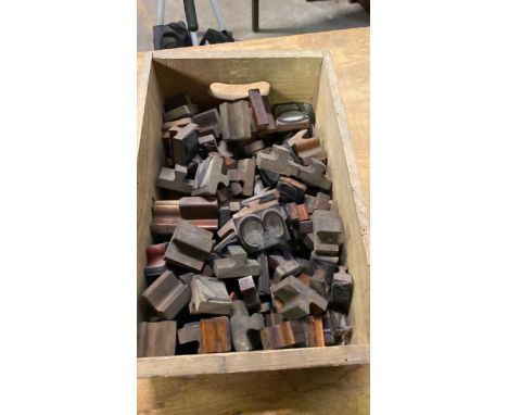  Sale Item:    BOX INK STAMPS (AF)   Vat Status:   No Vat   Buyers Premium:  This lot is subject to a Buyers Premium of 15% +