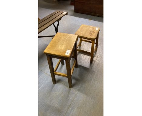  Sale Item:    2 STOOLS (AF)   Vat Status:   No Vat   Buyers Premium:  This lot is subject to a Buyers Premium of 15% + Vat @